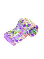 VParents Chunky New Born Baby Godadi Soft Cotton Baby godi Godari|Baby Bed|Crib Sheet|Bedding Set Purple