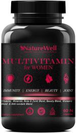 Naturewell Multivitamin Women Daily, Multivitamins,Multivitamin Capsule Ultra, 60 Capsules