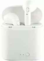 Immutal i7s dul ods Bluetooth Headset (White, True Wireless)