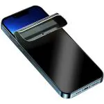 Jap Skins & More Black Silicone Privacy Membrane Screen Protector For Iphone 12