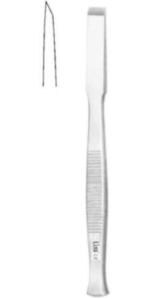 Alis Grey Stainless Steel 13.5Cm 5 1 4 Inch Partsch Chisel 12Mm A Gen 749 03 Vaginal Dilator
