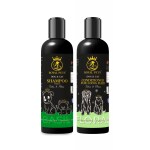 Royal Pet Shampoo and Conditioner for Dog and Cat | Anti Ticks and Fleas Dog Shampoo | Cat and Dog Conditioner for Healthy and Shiny Coat | Paraben and SLS Free | Each -200ml