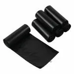 JAYDIP'S STOREHOUSE Black Garbage Bags for Dustbin / Trash Bags (Pack of 4 Roll)