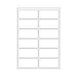 Crazy Sutra A4 Size Paper Matte Labels Sticker for Laser, Inkjet & Copiers (12 Label in 1 Sheets) 25 Sheets