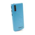 TP TROOPS 2.1A 3-USB Port Power Bank 12000mAH Battery Charger PVBA Flashlight for Cell Phone DIY Universal Portable (BLUE)