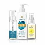 Bioever Face Wash, Body Lotion Moisturize And Sunscreen - 1350 ml (Pack of 3)