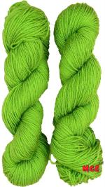 Simi Enterprise Green Wool Brilon Wool, Hank Hand Knitting Wool, Art Craft Soft Fingering Crochet Hook Yarn, Needle Knitting Yarn Thread Dye Sm-Bja, 200 G