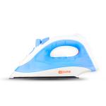 Divine Diamond Steam Iron 1200 W, Powerful steam Output up to 18 g/min, Non-Stick Black Soleplate (White & Blue)