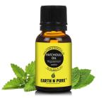 Earth N Pure Patchouli Essential Oil ( Pacholi Oil) | 15 ML | 100% Undiluted, Natural & Therapeutic Grade - Helps In Care Of Skin & Aromatherepy