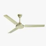 Khaitan SUPER STAR | 1200mm BEE Star Rated Hi-Speed Ceiling Fan | Durable & Long-lasting | Strong and Reliable| Energy Saving | Warranty (2 years) | (Pack of 1) (Off White)