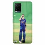 Voleano back cover for Vivo Y21, Virat, kohli, indian, cricketr, hit man, cases cover