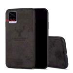 Lejaao Vivo V20 Vivo 2025 Black Cloth, Leather, PC and TPU Mobile Back Cover