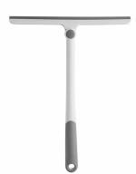 HRUNIQUE Silicone Non-Slip Handle 10.6 Inch Blade All-Purpose Heavy-Duty Window Squeegee for Shower