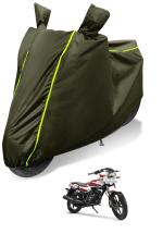 Auto Hub 100% Waterproof Bike Cover for TVS Phoenix 125 Coated, Dustproof UV Protection Custom Fit bike cover-(Green)
