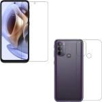 Gs Smart Front And Back Screen Guard For Motorola Moto G31, Pasl0002In, G31 (Pack Of 2)