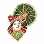 Vedic Vaani Polyfiber Traditional Pheta Style- Maha Lakshmi Mukhavata (1 Pcs)