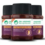 Dr. Vaidya's New Age Ayurveda Constipation Relief-30 Capsules (Pack Of 3)