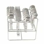 OPR Premium Stainless Steel Cutlery Set-Set of 24(Contains:6 Pieces Each of Tea Spoon, Baby Spoon, Dessert Spoon and Dessert Fork)