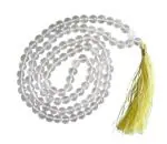 Feel Touch Mart Pure & A1 Rated Crystal Sphatik Mala for Men & Women with 108 Beads