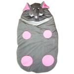 Amardeep And Co Gray Baby Sleeping Bag Cum Carry Bag