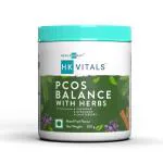 HealthKart HK Vitals PCOS Balance with Herbs (Mixed Fruit, 250 g), Plant Based Supplement for Hormonal Balance & Regular Periods with Ayurvedic Herbs, Vitamins, Minerals and Inositol