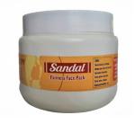 Herbal Treasures Mysore Cauvery Sandal Fairness Face Pack | Anti - Blemish & Pigmentation | Face Pack for Glowing Skin | For Tan Removal | Brighten Facial Complexion | Paraben & Sulfate Free Qty 500gms