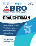SURA'S BRO (Border Roads Organisation) Draughtsman Exam Book in English Medium