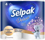 SELPAK Toilet Roll Deluxe Perfumed Refresh Perf 3ply 4rolls/pack Incomplete