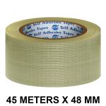 VCR Cross Filament Tape - 45 Meters in Length - 48mm / 2