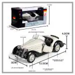 Ktrs Enterprise 1/32 For Audi Rover Wanderer W25K Classic Car Model Sound And Light Pull Back Alloy Car Vehicles Model Boy Toy Gifts