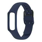 LIDDU Silicone Smartband Strap for Samsung Galaxy Fit 2 Band (Navy Blue)