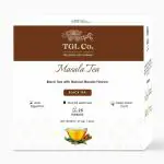 TGL Co. Pure Masala Chai Tea Bags, Black Tea 25 Tea Bag