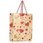 Colourtales Blue Paper Women Printed Gift Shopping Paper Bags (Set of 30)