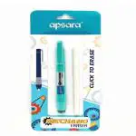 Apsara MECHANO ERASER -PACK OF 2 (multicolour)