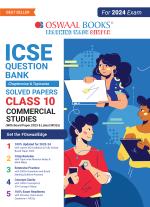 Oswaal ICSE Question Bank Class 10 Commercial Studies Book (2024 Exam)_Oswaal books