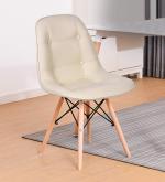 Finch Fox Beige Dining Chair 45.7 x 81.3 cm
