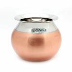 Coconut Globe Shape Stainless Steel Copper Bottom Handi 2.5 L