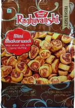 Raghuvanshi Mini Bhakarwadi Vegetarian Hygienically Prepared - 180 g (pack of 4)