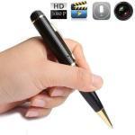 SIOVS golden Pen 01 Spy Camera with Video Audio Recording 1920 x 1080p 32 GB, 1 Channel HDMI (Black)