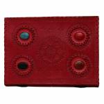 pranjals house Red Leather Handmade Diary 100 Pages