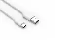twance 1.25 Meter USB to Type C- PVC| 3.1A fast charging and 480 mbps data Transfer Cable| White Color | Compatible with all smartphones( Samsung, Moto, VIVO, Oneplus,OPPO, Redmi), Laptop, tablet, power bank, any other with C port enable device