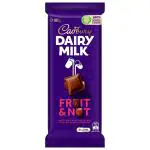 Cadbury Dairy Milk Fruit And Nut Chocolate Block, 180 G