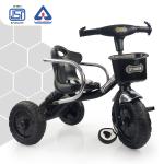 KIWI Kool Kids Tricycle, with Comfortable Seat, For Boys and Girls, ( Black)