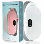 BRONTIX Period cramp relief massager with heating pad for back pain | crampfree- period cramp relief heater and massager | works as periods pain relief products | period heating pad | periods cramps relief machine
