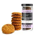 NutriSnacksBox Protein Oats Cookies with Cranberry Flavour, 150g