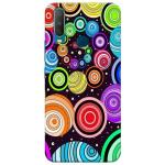MobiEra Vivo Y12 Multicolor Spiral Color Art Design Plastic Hard Case Cover
