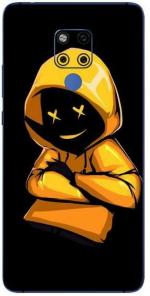 aadia Huawei Mate 20 X Matte Vinyl Illustrations Printed Mobile Skin Sticker with Scratch Resistant Lamination