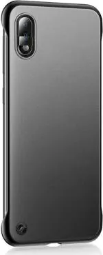 AmericHome Redmi 7A - MZB7995IN, M1903C3EG, M1903C3EH, M1903C3EI Black Rubber, Plastic Grip Case Back Cover