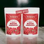 AYONIEX Herbal Hair Waxing Powder - Instant Hair Removal Solution with Rose Flavour - Suitable for All Skin Types and BodyParts - 200 Grams