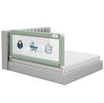 Kids Station Baby Bed Rail Guard for Kids Safety L- 6' or 180cm, H- 2'6